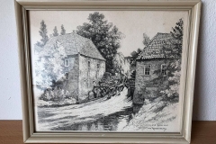 WatermolensSchilderij
