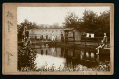 Berkelzwembad achter Hotel Stad Lochem
