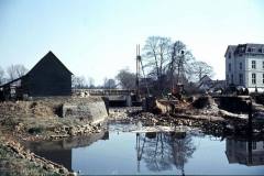 Stuw en Sluis,  Afbraak in 1963, foto Hendri Van Zuilekom