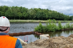 Project nieuwe Berkel stuw met waterinlaat Hoge Weide