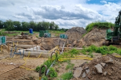 Project nieuwe Berkel stuw met waterinlaat Hoge Weide