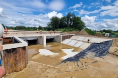Project nieuwe Berkel stuw met waterinlaat Hoge Weide