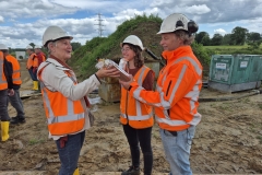 Project nieuwe Berkel stuw met waterinlaat Hoge Weide