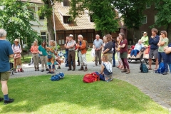 Start Drinkbare Berkel Wandeling / Start Trinkbare Berkel Wanderung