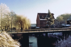 Fotowedstrijd-Werner Lepping-Berkel Stadtlohn met Alte Mühlenbrücke